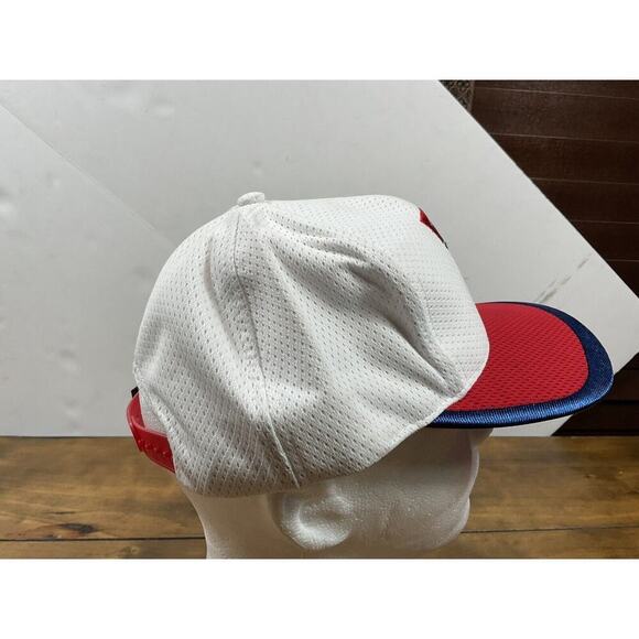 Vintage Texas Rangers Hat Cap Snap Back Mens MLB Baseball Drew Pearson White - Picture 5 of 8